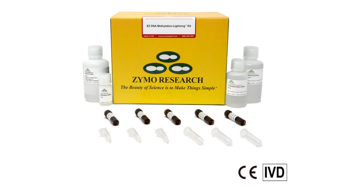Zymo Research Receives CE IVD Mark for its EZ DNA Methylation-Lightning Kit
